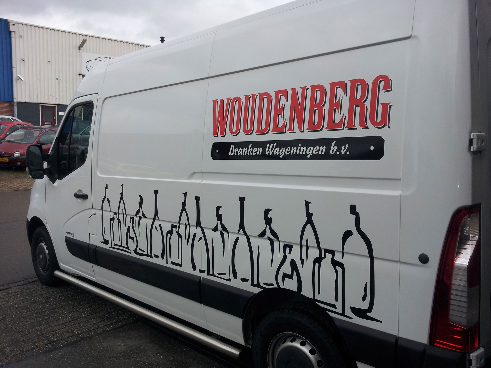 Woudenberg-autobelettering