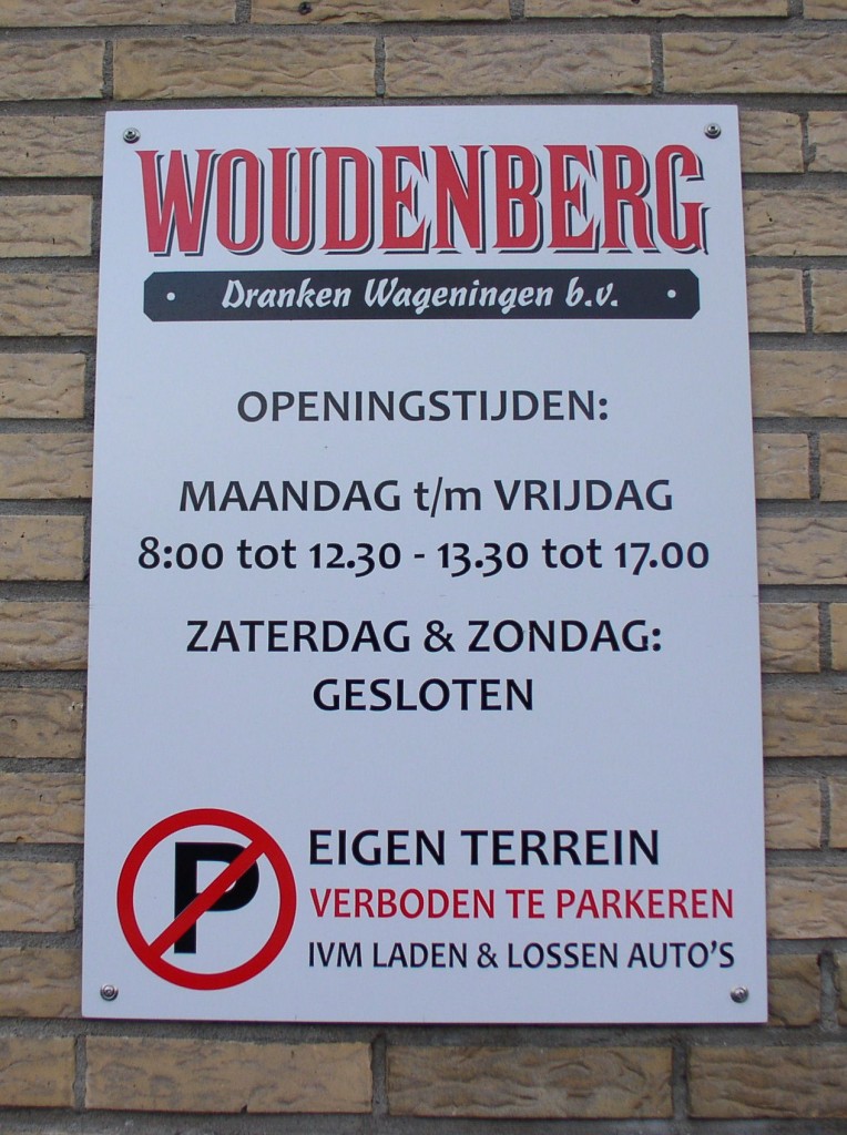 Woudenberg bord